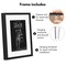 Americanflat Gallery-Style Picture Frame with Mat - Showcase Artwork, Prints, and Photos - Shatter Resistant Glass - Hanging Hardware with Drywall Anchor